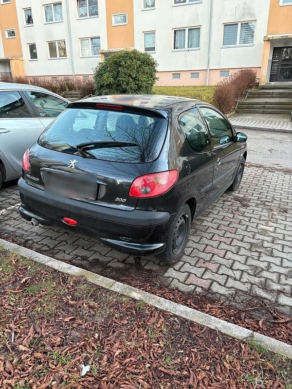 Gebraucht Peugeot 206 75 PS (55 kW) 2005 Schwarz Kleinwagen