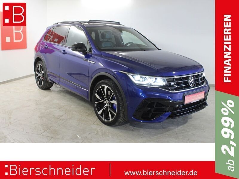 Blau Gebraucht 2022 VW Tiguan R SUV | 45.790 € (Fairer Preis) - Bild 1/4