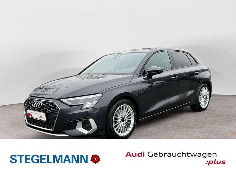 Manhattangrau metallic Gebraucht 2022 Audi A3 Advanced Plus Limousine | 28.590 € (Fairer Preis) - Bild 1/4