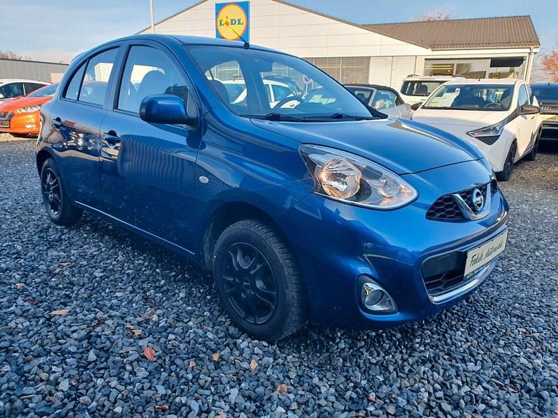 Gebraucht Nissan Micra Acenta 80 PS (58 kW) 2016 Blau Kleinwagen