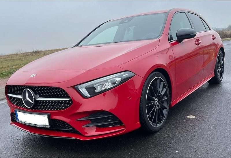 Gebraucht Mercedes A220 AMG line 190 PS (139 kW) 2019 Rot Limousine