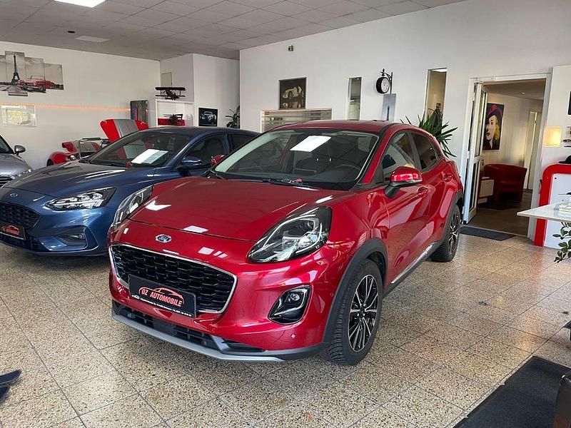 Rot Gebraucht 2020 Ford Puma Titanium X Limousine | 15.950 € (Guter Preis) - Bild 1/4