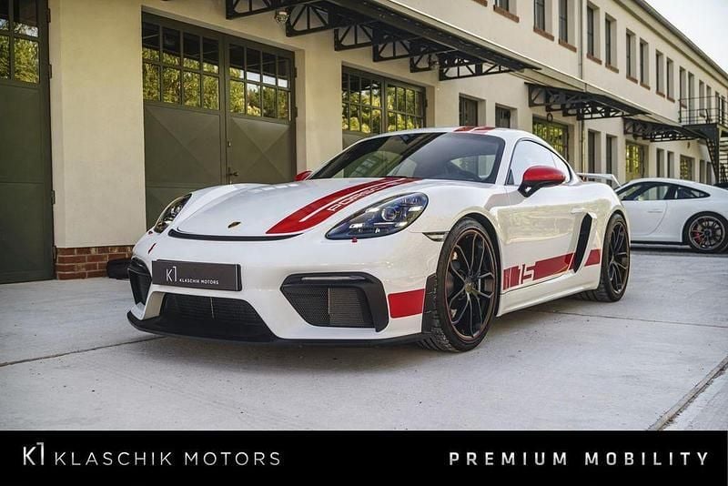 Weiß Gebraucht 2020 Porsche 718 Cayman GT4 Edition Coupé | 125.000 € - Bild 1/4