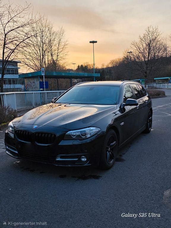 Gebraucht BMW 520 184 PS (135 kW) 2014 Schwarz Kombi