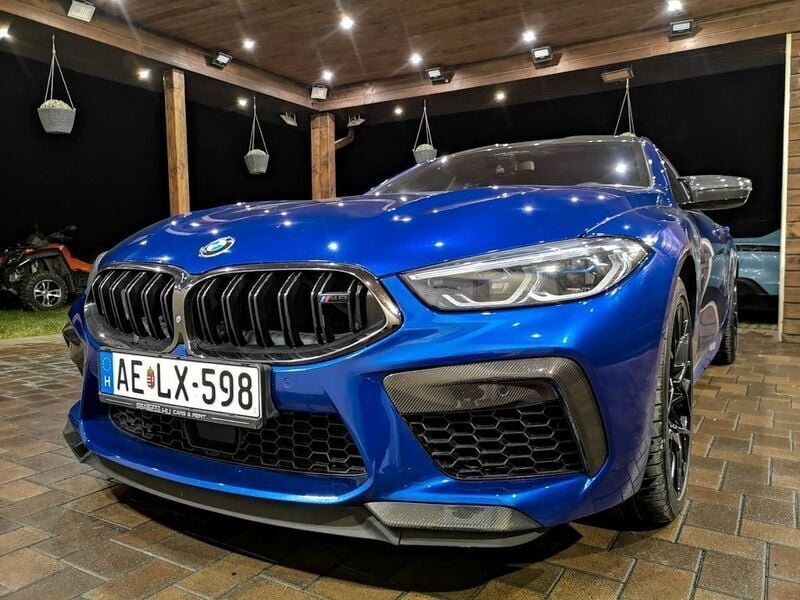 Blau Gebraucht 2020 BMW M8 Competition Edition Coupé | 76.500 € (Fairer Preis) - Bild 1/4