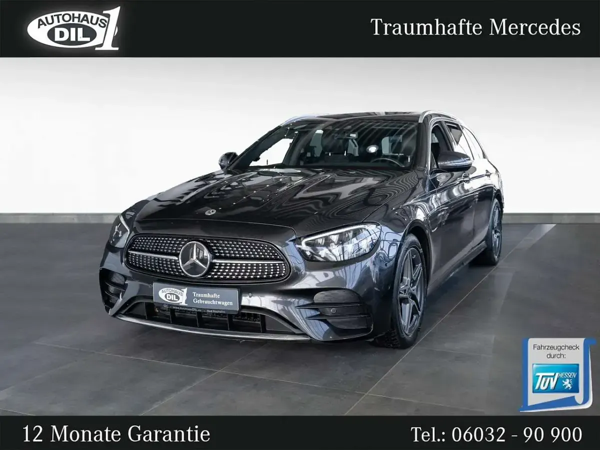 Gebraucht Mercedes E220 AMG 200 PS (147 kW) 2022 Grafitgrau Kombi