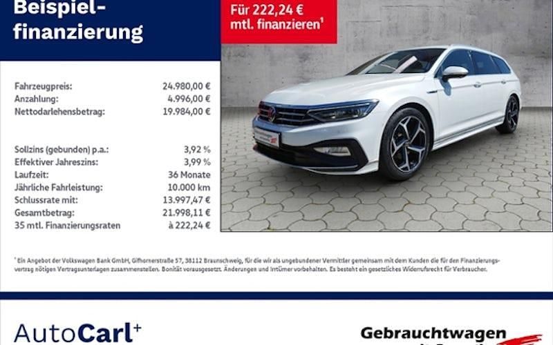 Oryxweiß perlmutteffekt Gebraucht 2022 VW Passat Elegance Kombi | 24.980 € (Etwas zu teuer) - Bild 1/4