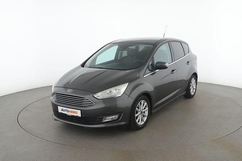 Grau Gebraucht 2017 Ford C-MAX Titanium Van / Kleinbus | 11.430 € (Fairer Preis) - Bild 1/3
