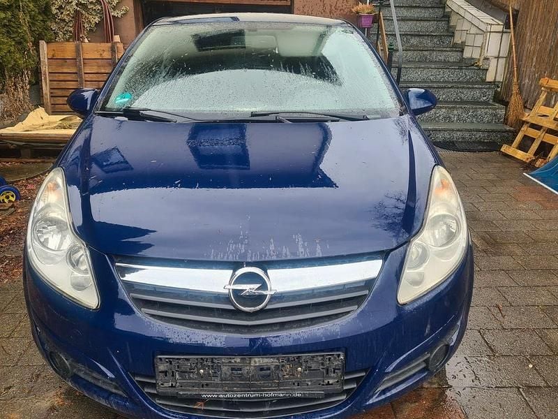 Gebraucht Opel Corsa Edition 75 PS (55 kW) 2009 Blau Kleinwagen