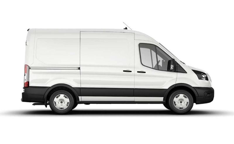 Frozen white Neu 2025 Ford Transit Trend Van / Kleinbus | 34.561 € (Guter Preis) - Bild 1/4