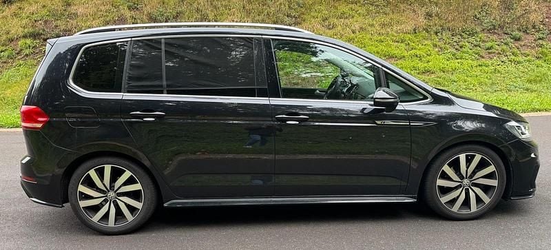 Gebraucht VW Touran R-line 150 PS (110 kW) 2016 Schwarz Van / Kleinbus