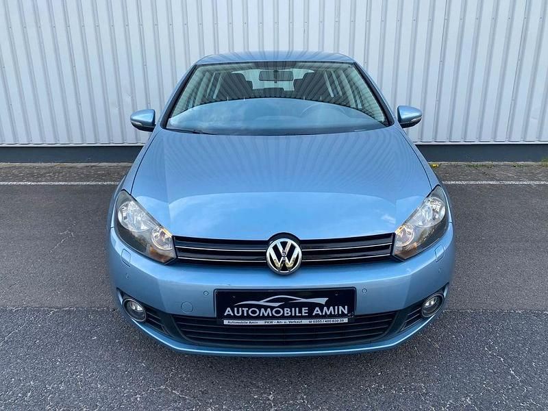 Gebraucht VW Golf VI Comfortline 122 PS (89 kW) 2009 Blau Kleinwagen