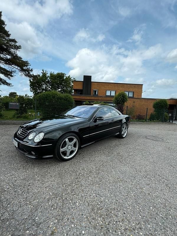 Schwarz Gebraucht 2001 Mercedes CL500 AMG Coupé | 12.390 € (Fairer Preis) - Bild 1/4