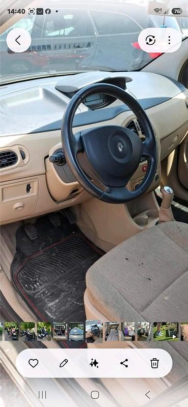 Second-hand Renault Modus 55 CP (40 kW) 2004 Gri Monovolum