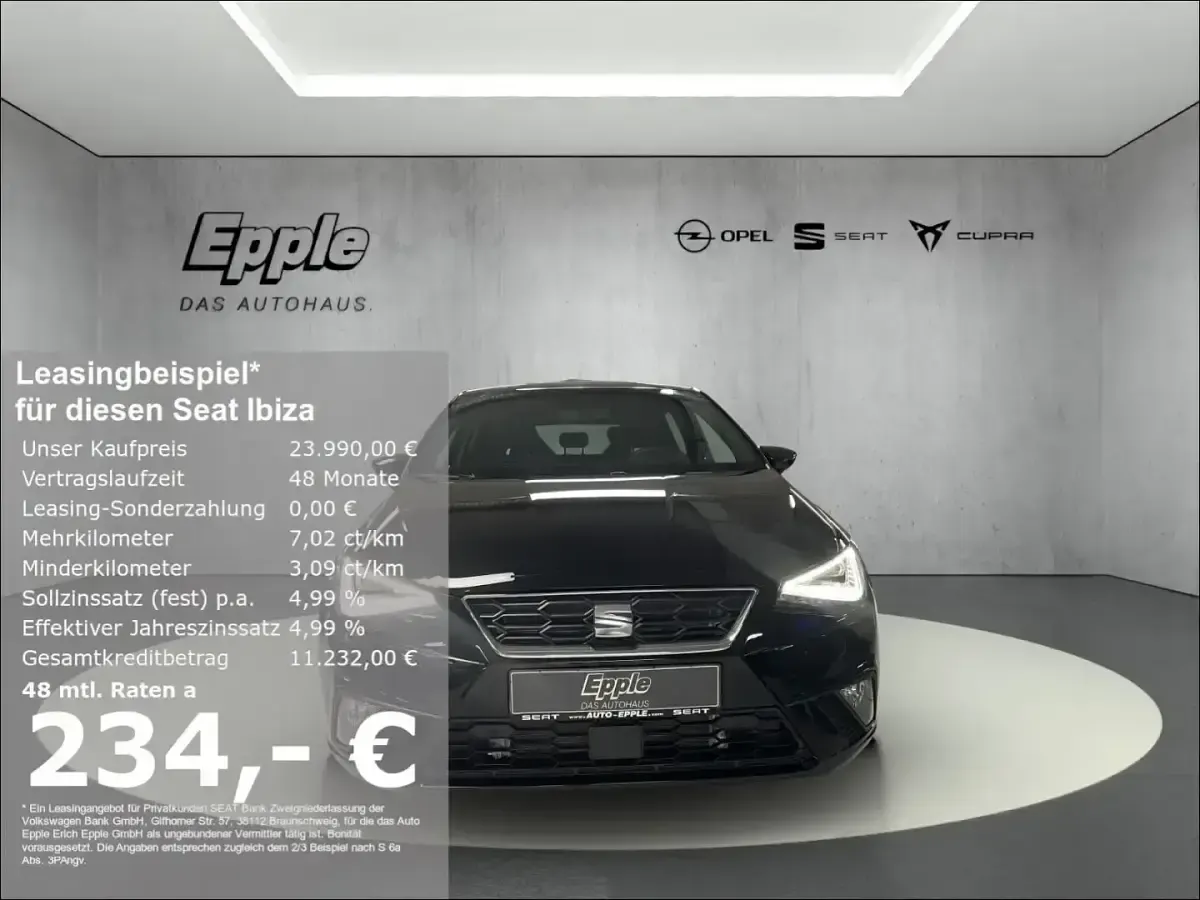 Gebraucht Seat Ibiza Black Edition 116 PS (85 kW) 2025 Limousine