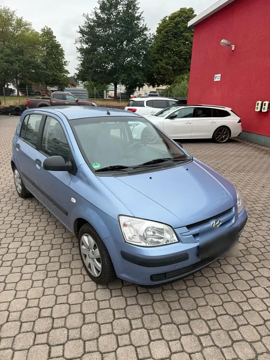 Gebraucht Hyundai Getz 63 PS (46 kW) 2004 Blau Kleinwagen