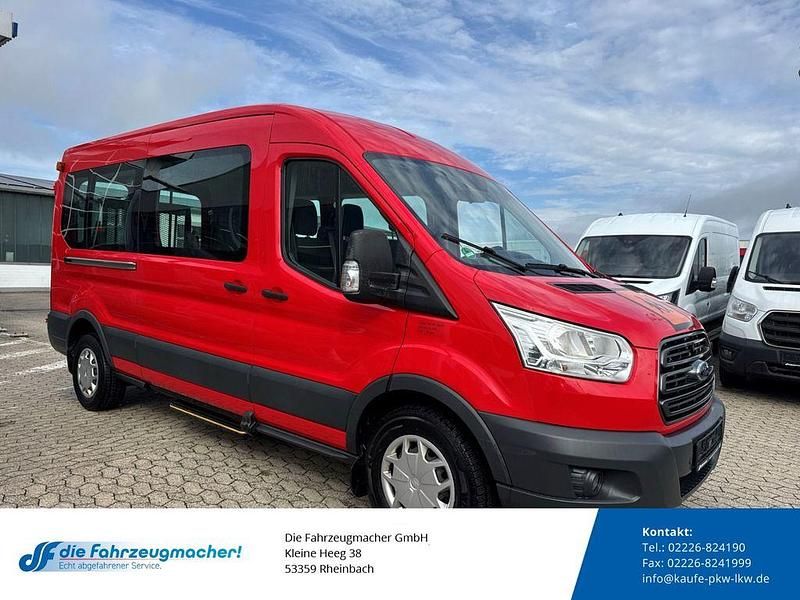 Rot Gebraucht 2018 Ford Transit Trend Kombi | 20.988 € (Teuer) - Bild 1/4