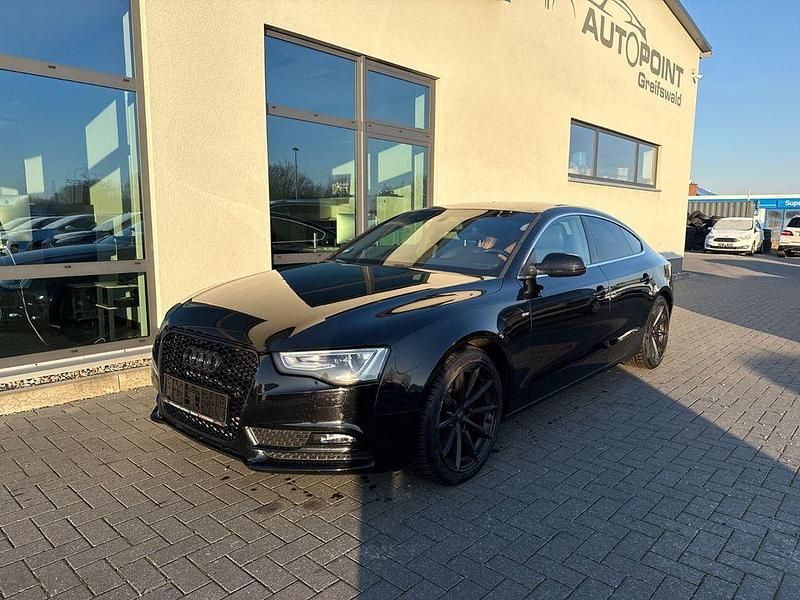 Schwarz Gebraucht 2013 Audi A5 Sportback S-line plus Kleinwagen | 9.990 € (Superpreis) - Bild 1/4