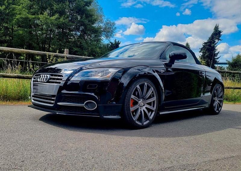 Schwarz Gebraucht 2010 Audi TT Roadster S-Line Cabrio | 17.500 € (Fairer Preis) - Bild 1/4