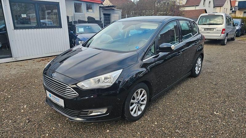 Schwarz Gebraucht 2016 Ford C-MAX Titanium Van / Kleinbus | 6.900 € (Fairer Preis) - Bild 1/4