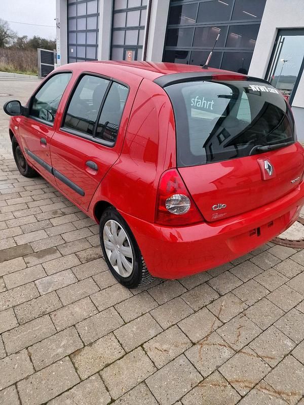 Gebraucht Renault Clio II 2010 Rot Kleinwagen