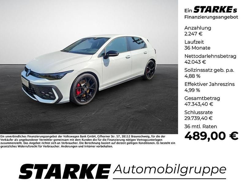 Pure white Gebraucht 2025 VW Golf VIII GTI Limousine | 42.880 € (Etwas zu teuer) - Bild 1/4