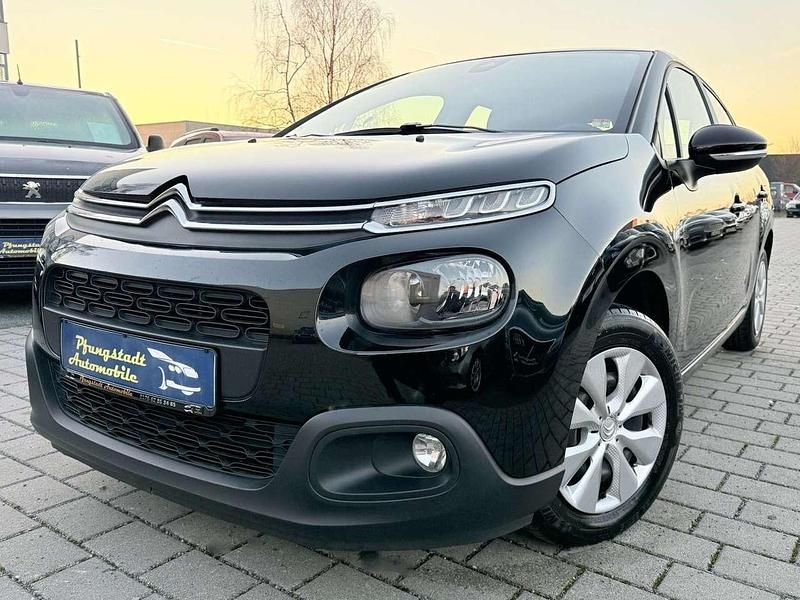 Schwarz Gebraucht 2019 Citroën C3 PureTech Kleinwagen | 10.450 € (Etwas zu teuer) - Bild 1/4