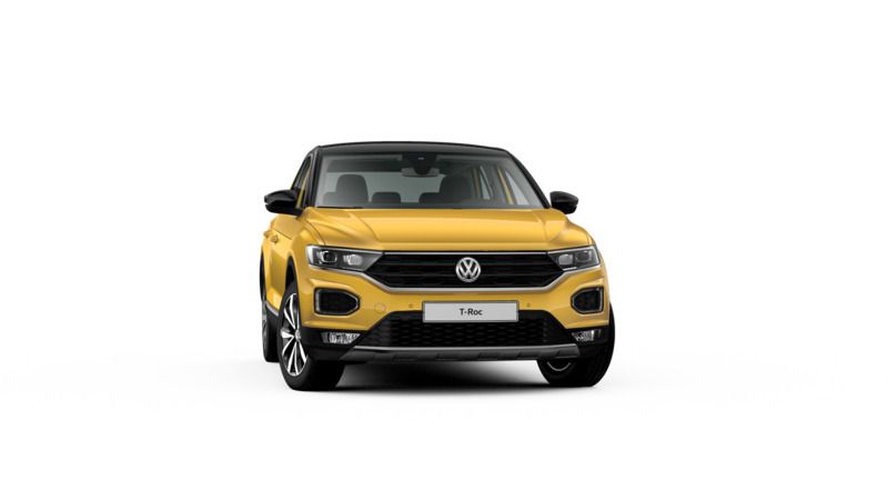 Gebraucht VW T-Roc Sport 150 PS (110 kW) 2018 Kurkumagelb (metallic) SUV