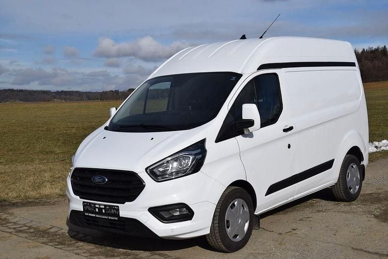 Gebraucht Ford Transit Custom Trend 131 PS (96 kW) 2021 Weiß Van / Kleinbus