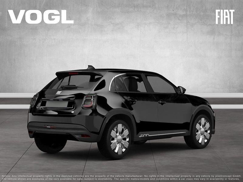 Neu Fiat 600E Red 114 kW (156 PS) 2025 Schwarz SUV