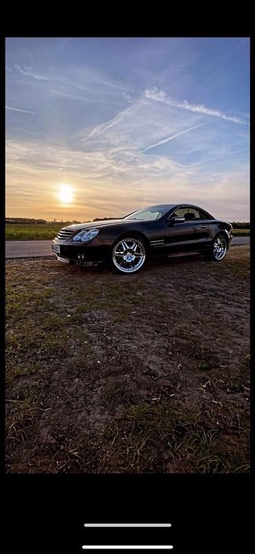Gebraucht Mercedes SL350 245 PS (180 kW) 2003 Schwarz Cabrio
