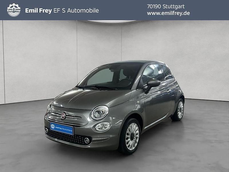 Silber Gebraucht 2019 Fiat 500C Lounge Cabrio | 9.890 € (Fairer Preis) - Bild 1/4