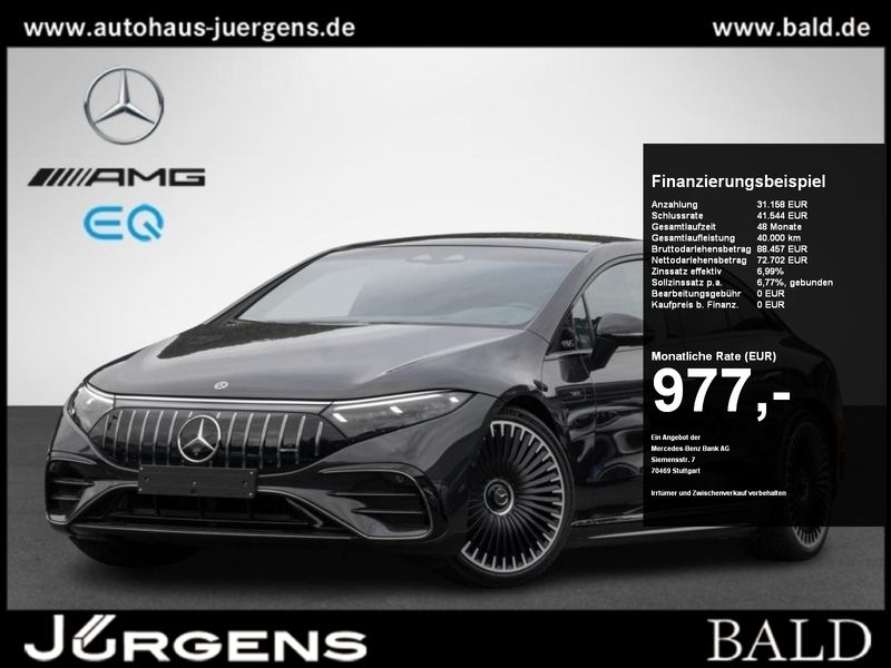Metalliclack graphitgrau Gebraucht 2024 Mercedes EQS 53 AMG AMG Limousine | 103.330 € (Guter Preis) - Bild 1/4