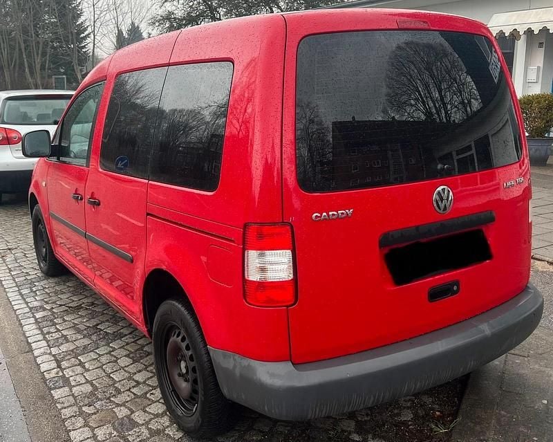 Gebraucht VW Caddy 105 PS (77 kW) 2009 Rot Van / Kleinbus
