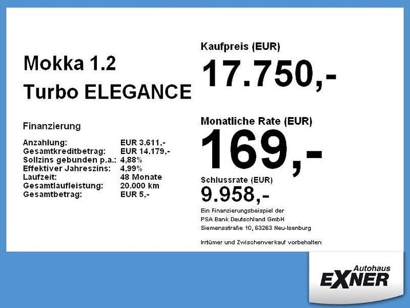 Gebraucht Opel Mokka Elegance 101 PS (74 kW) 2024 Perla schwarz SUV