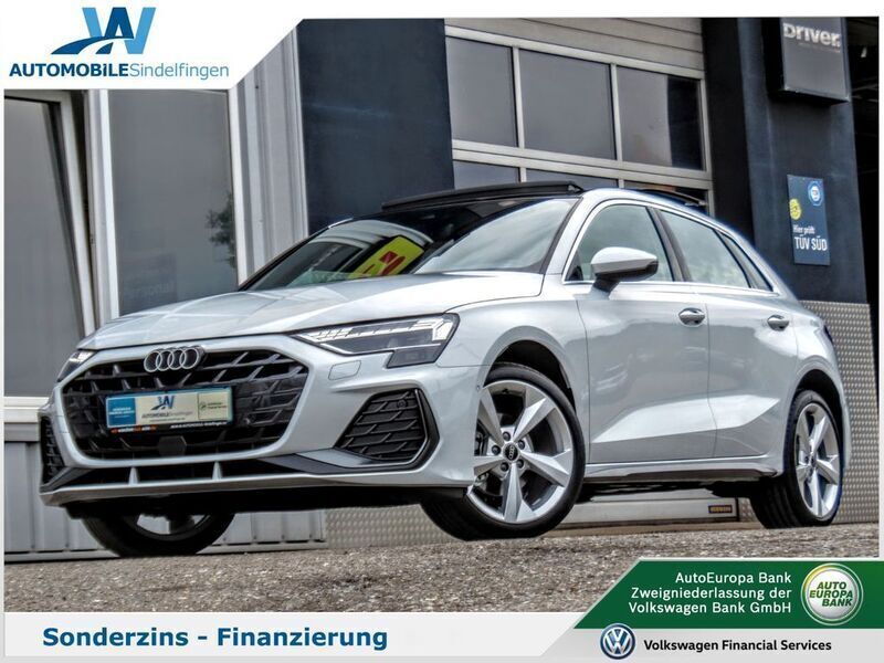 Weiß Neu 2024 Audi A3 S-Line Limousine | 37.900 € (Superpreis) - Bild 1/4