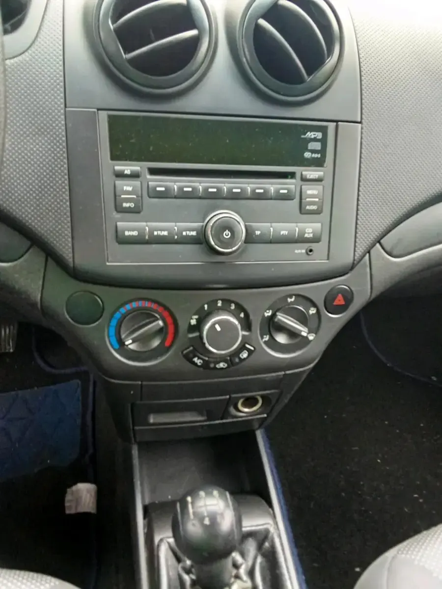 Gebraucht Chevrolet Aveo 2009 Blau Kleinwagen