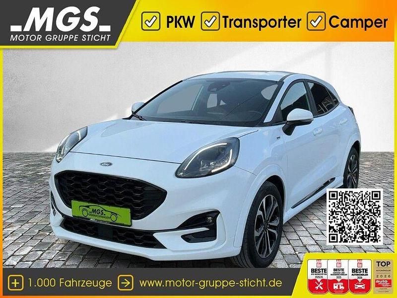 Gebraucht Ford Puma ST-Line 125 PS (91 kW) 2022 Frozen white SUV