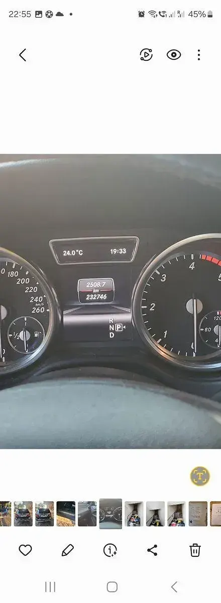 Gebraucht Mercedes ML350 258 PS (189 kW) 2012 Grau SUV