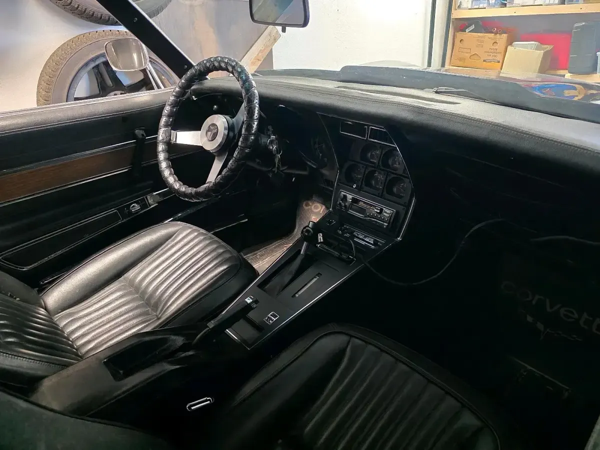 Gebraucht Corvette C3 1977 Schwarz Coupé
