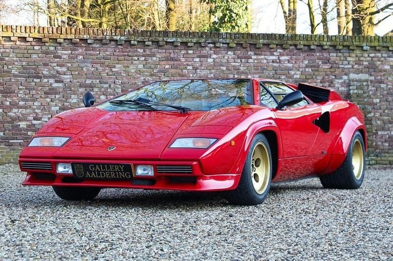 Second-hand Lamborghini Countach 1987 Roșu Coupe