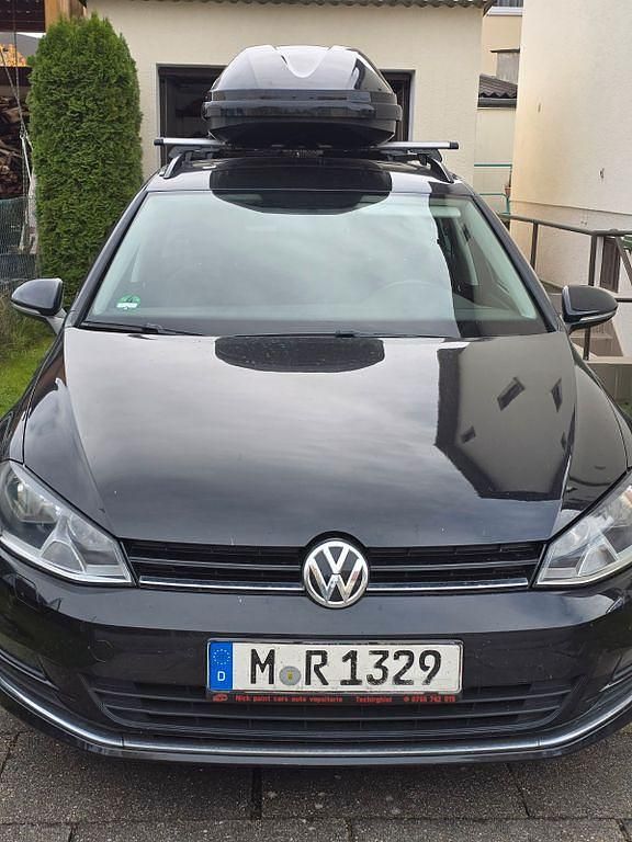 Schwarz Gebraucht 2015 VW Golf VII Comfortline Kombi | 5.500 € (Superpreis) - Bild 1/4