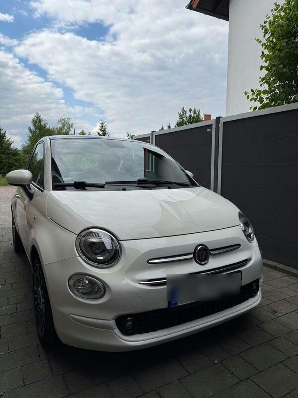 Weiß Gebraucht 2020 Fiat 500 Launch Edition Kleinwagen | 10.000 € (Superpreis) - Bild 1/4