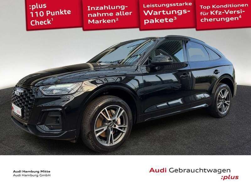 Mythosschwarz metallic Gebraucht 2022 Audi Q5 S-Line SUV | 46.450 € (Fairer Preis) - Bild 1/2