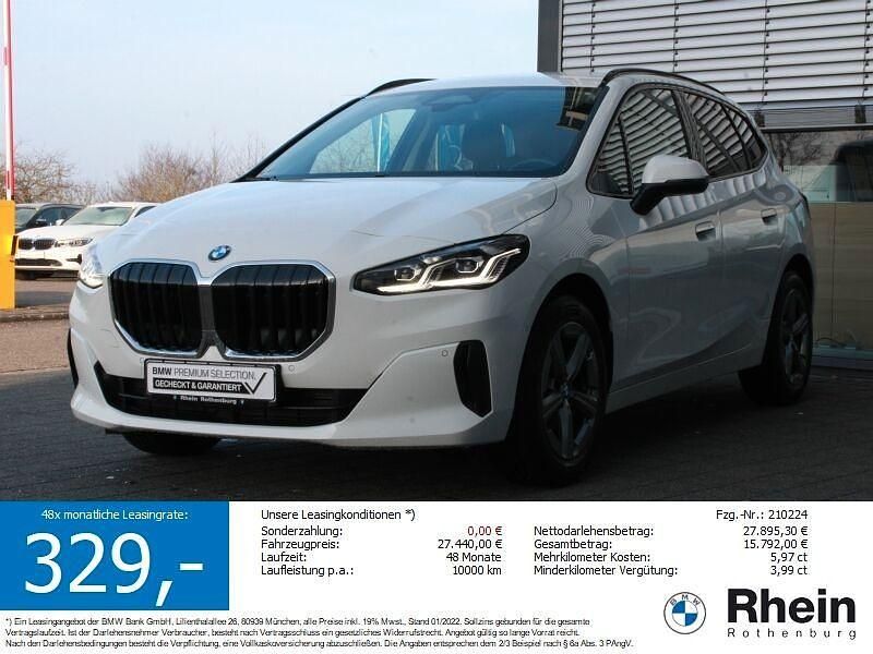 Weiß Gebraucht 2025 BMW 216 Active Tourer Luxury Line Van / Kleinbus | 27.440 € (Fairer Preis) - Bild 1/4