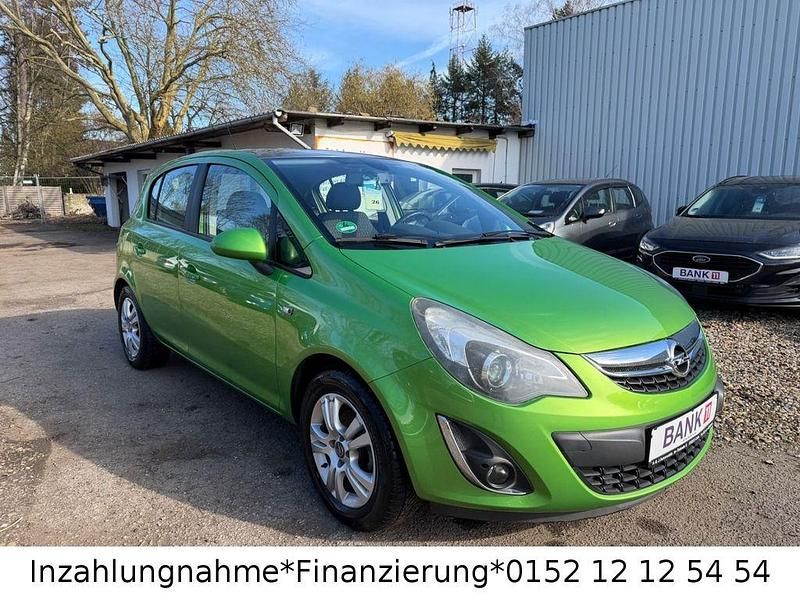 Gebraucht Opel Corsa Innovation 87 PS (63 kW) 2014 Grün Kleinwagen