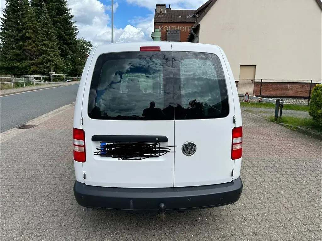 Gebraucht VW Caddy 102 PS (75 kW) 2014 Weiß Van / Kleinbus