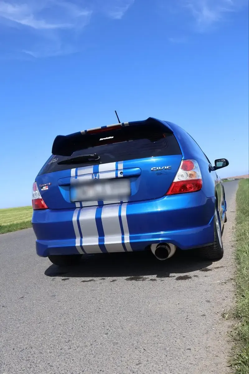 Gebraucht Honda Civic Sport 110 PS (80 kW) 2005 Blau Kleinwagen