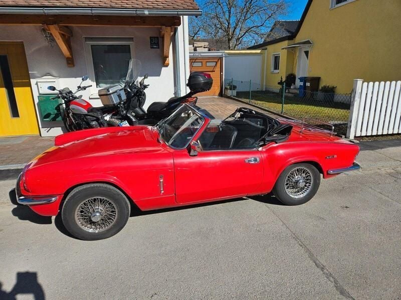 Rot Gebraucht 1971 Triumph Spitfire Cabrio | 7.900 € - Bild 1/4