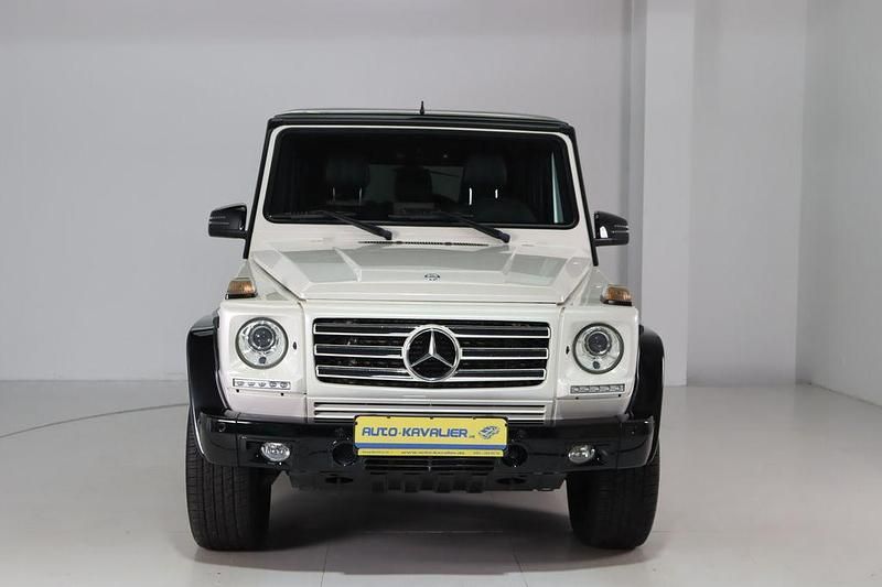 Gebraucht Mercedes G350 211 PS (155 kW) 2015 Designo mysticweiss 2 bright SUV